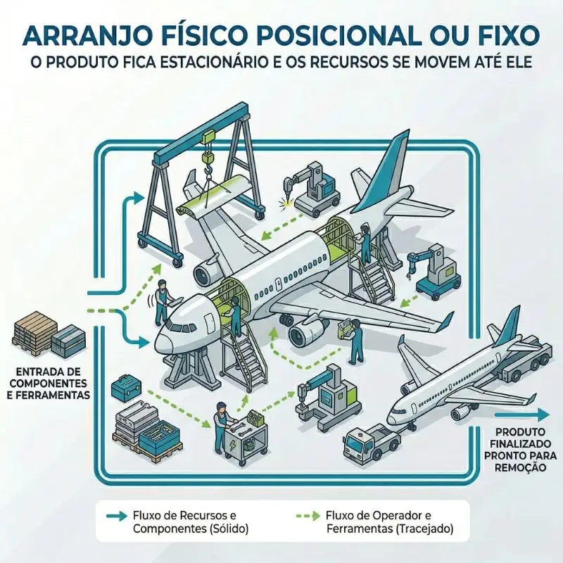Arranjo físico fixo