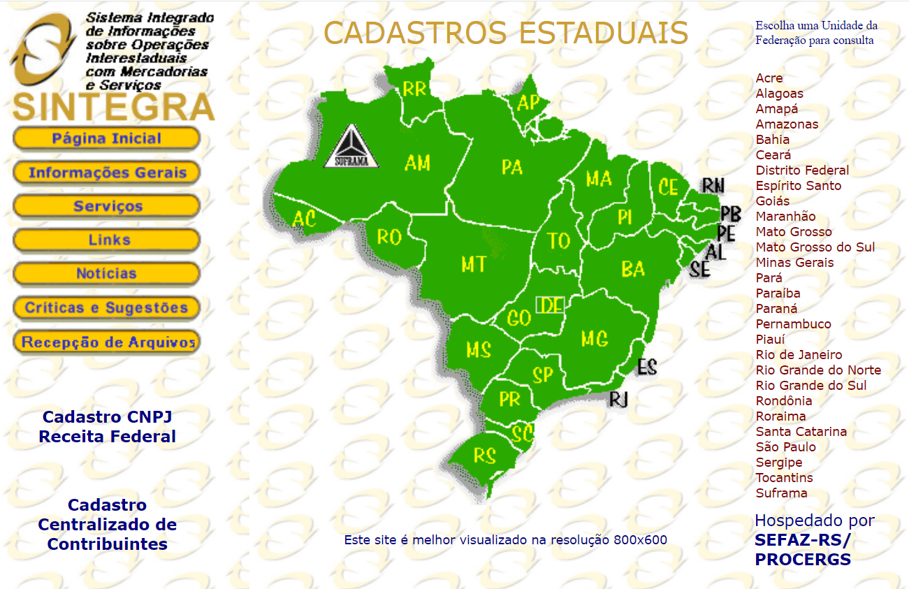 sintegra o que &eacute;